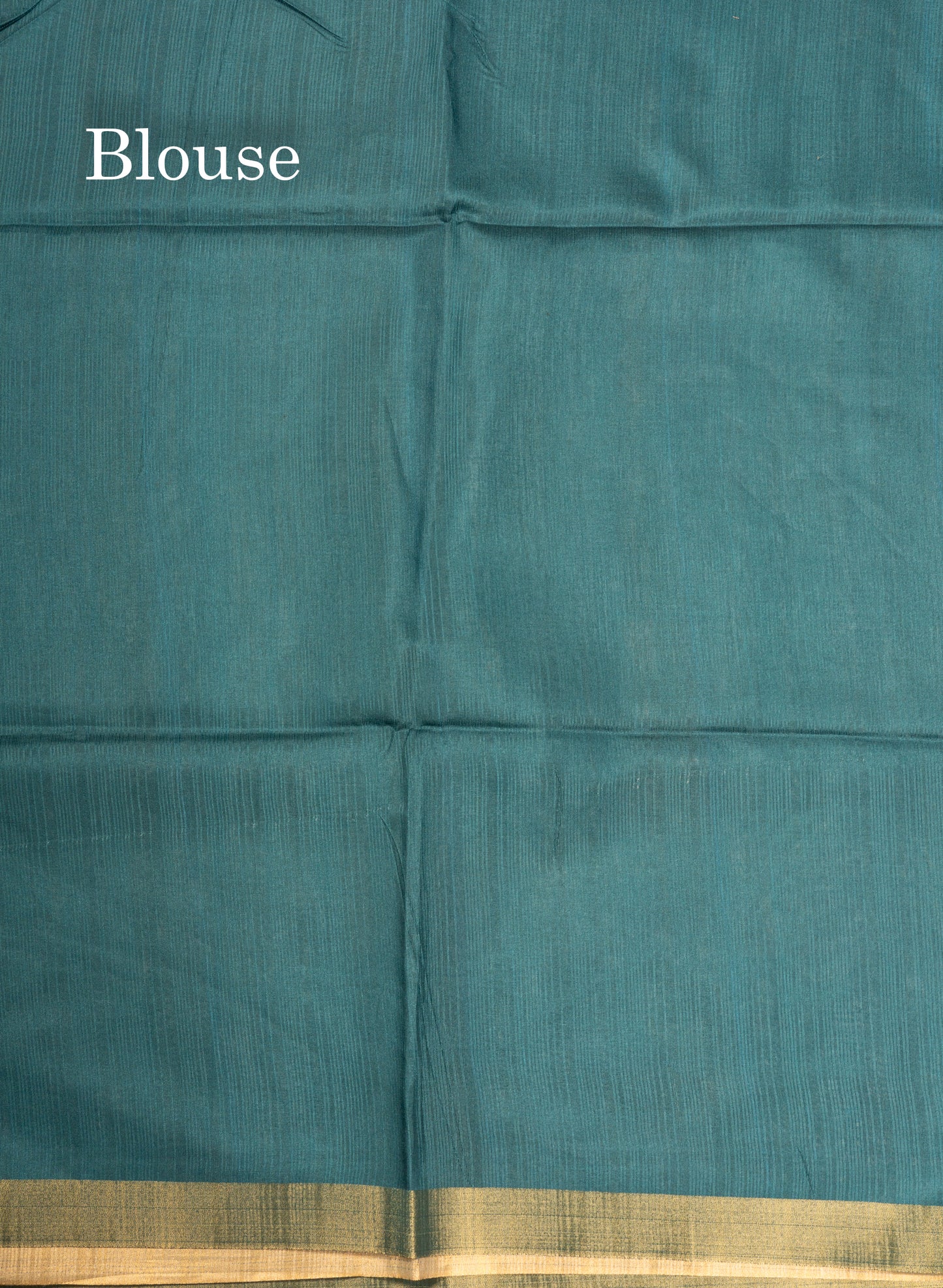 Brown Semi Tussar Fancy Saree With Gold Border