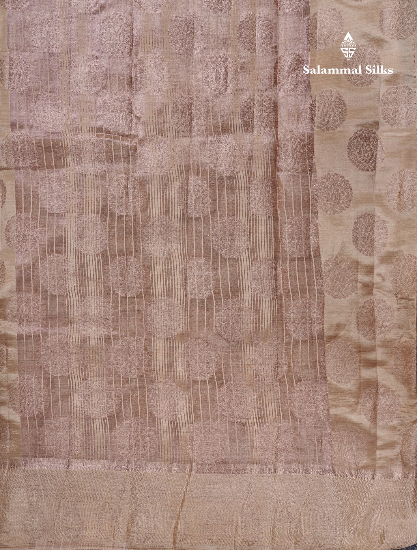 Beautiful Dual Tone Maroon Semi Raw Silk Saree With Fancy Border