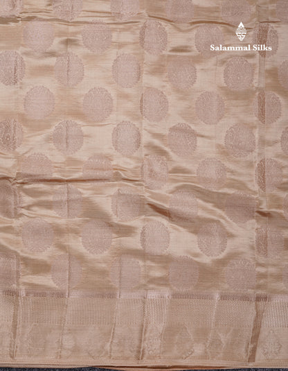 Beautiful Dual Tone Maroon Semi Raw Silk Saree With Fancy Border