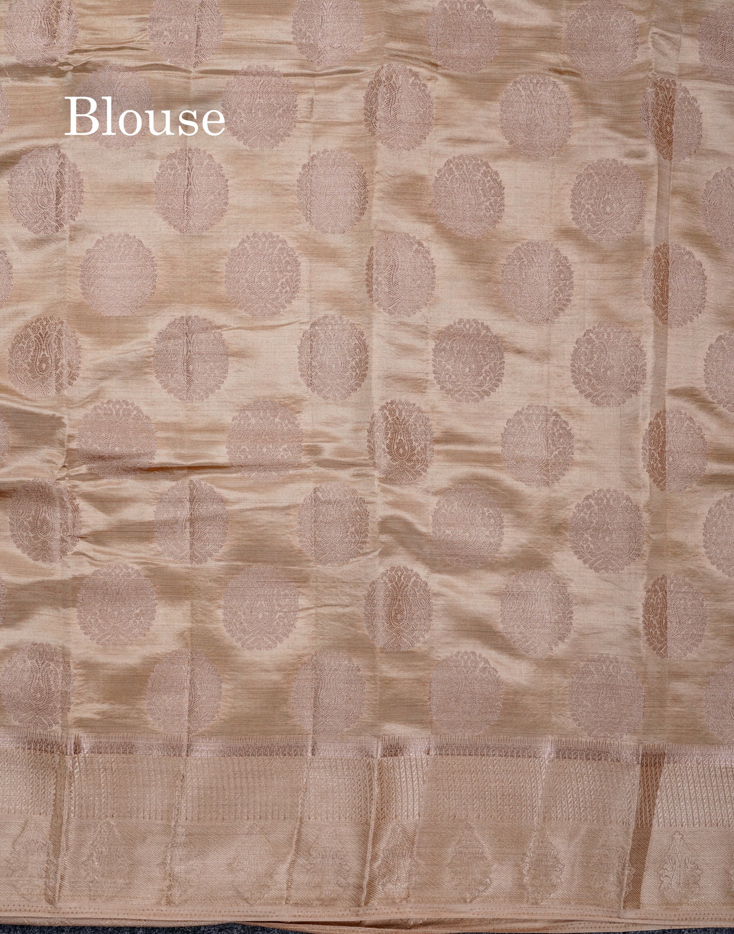 Beautiful Dual Tone Maroon Semi Raw Silk Saree With Fancy Border