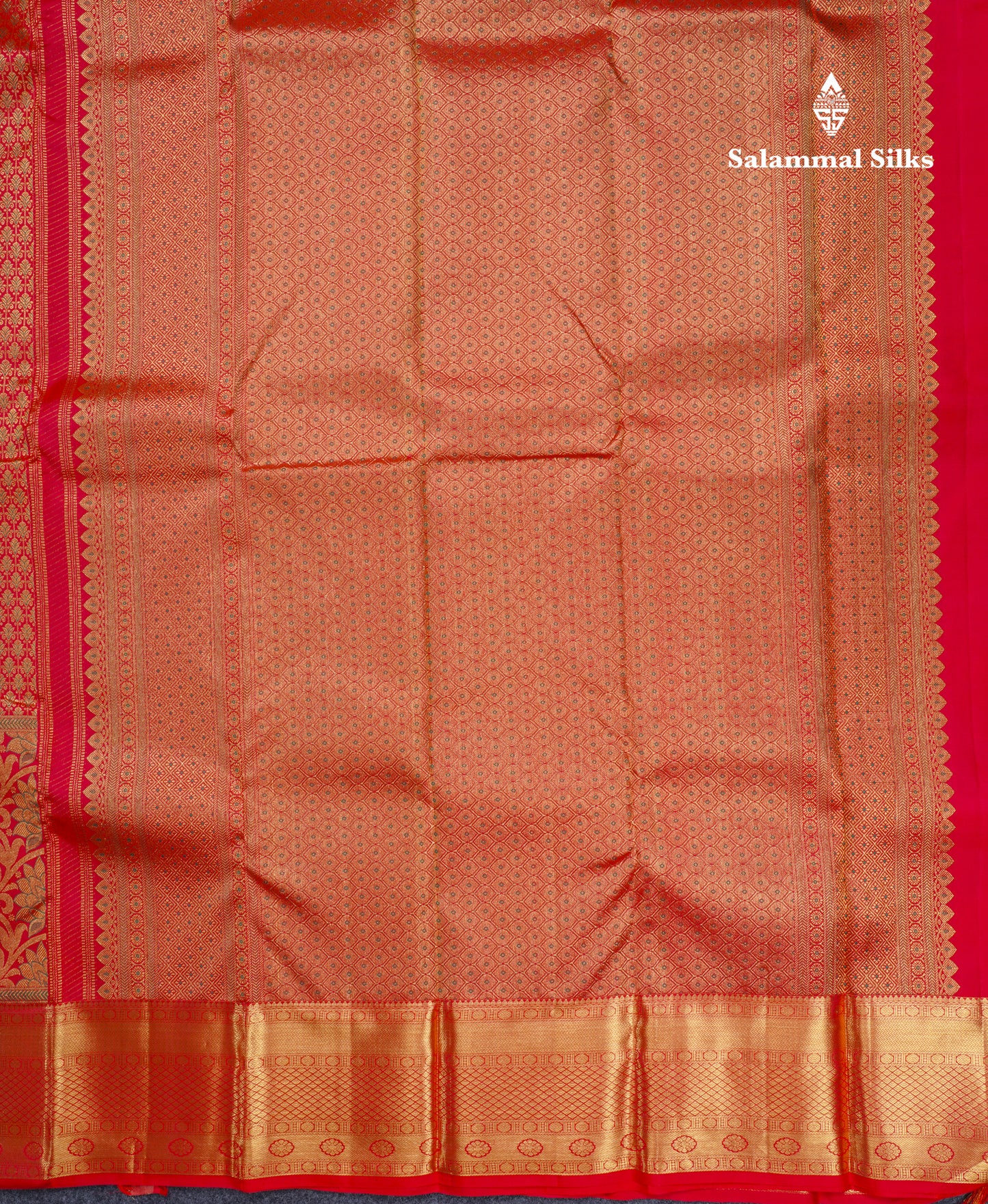 Dual Tone Reddish Pink Beautiful Menakari Work Bridal Pure Kanjivaram Silk Saree With Traditional Border
