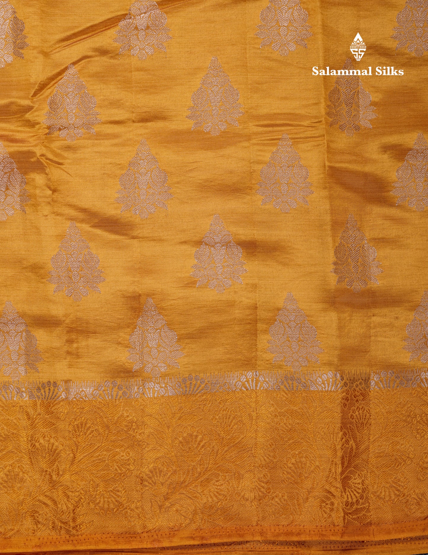 Beautiful Blue Semi Raw Silk Saree With Fancy Border