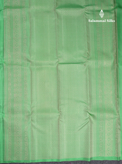 Beautiful Light Pista Green Fancy Pure Kanjivaram Silk Saree With Blouse