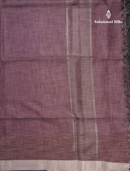 Light Elaichi Green Silver Zari Lines Linen Cotton Mix Fancy Saree With Blouse