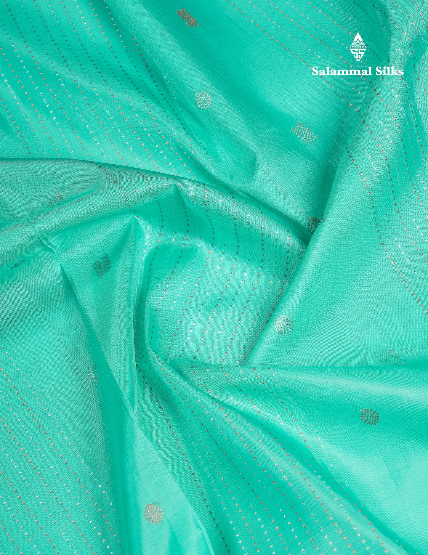 Beautiful Sky Blue Pure Kanjivaram Silk Saree With Contrast Dark Purple Blouse