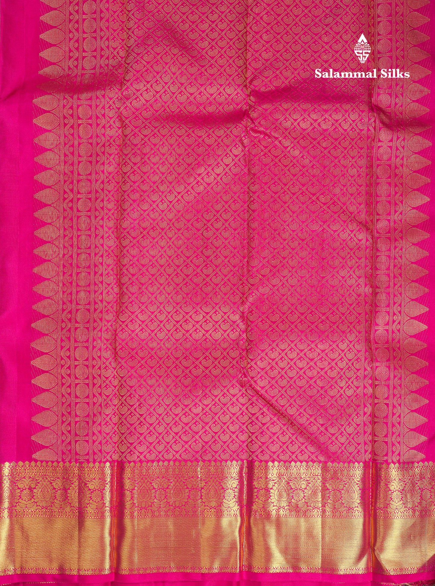 Beautiful Rexona Green Pure Kanjivaram Silk Saree WithTraditional Border
