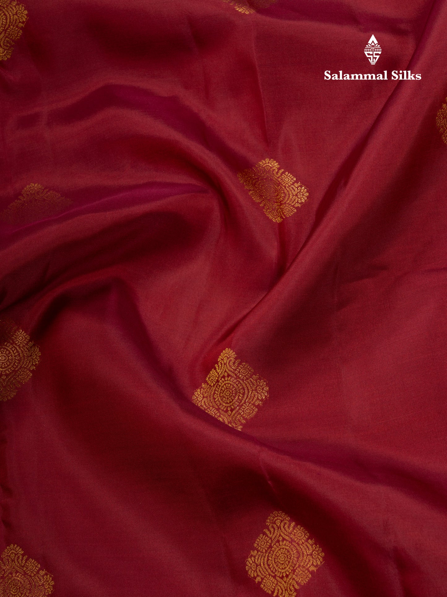 Dark Maroon Pure Silk Mix Saree With Contrast Rexona Blouse