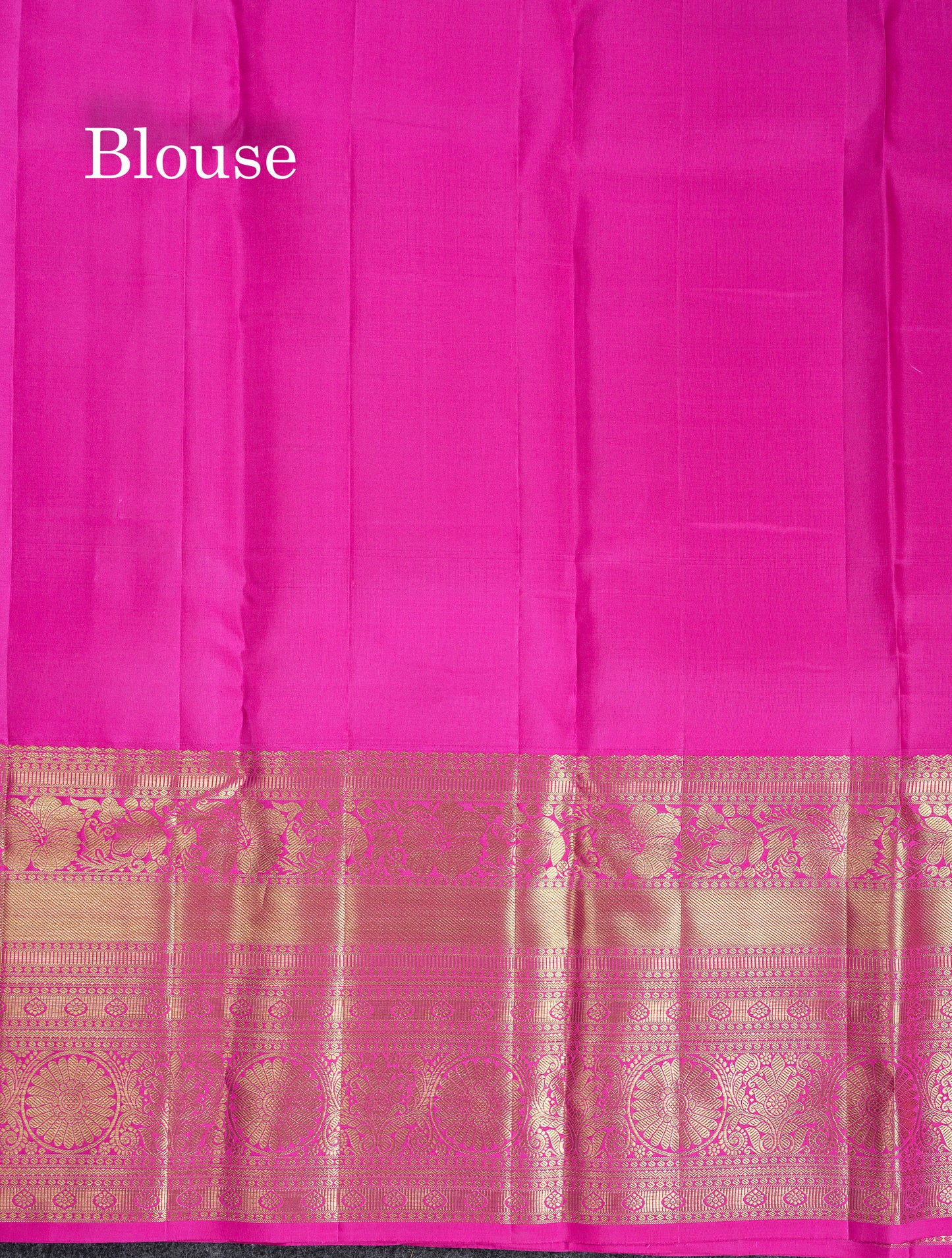 Beautiful Dark Navy Blue Bridal Pure Kanjivaram Silk Saree With Contrast Light Pink Traditional Evening Morning Border