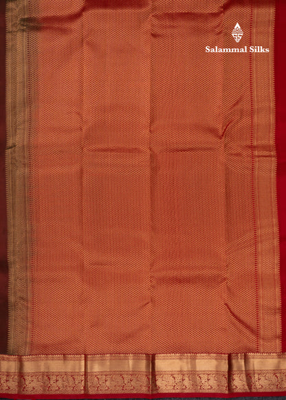 Dual Tone Dark Maroon Pure Silk Mix Saree With Contrast Chilly Red Border