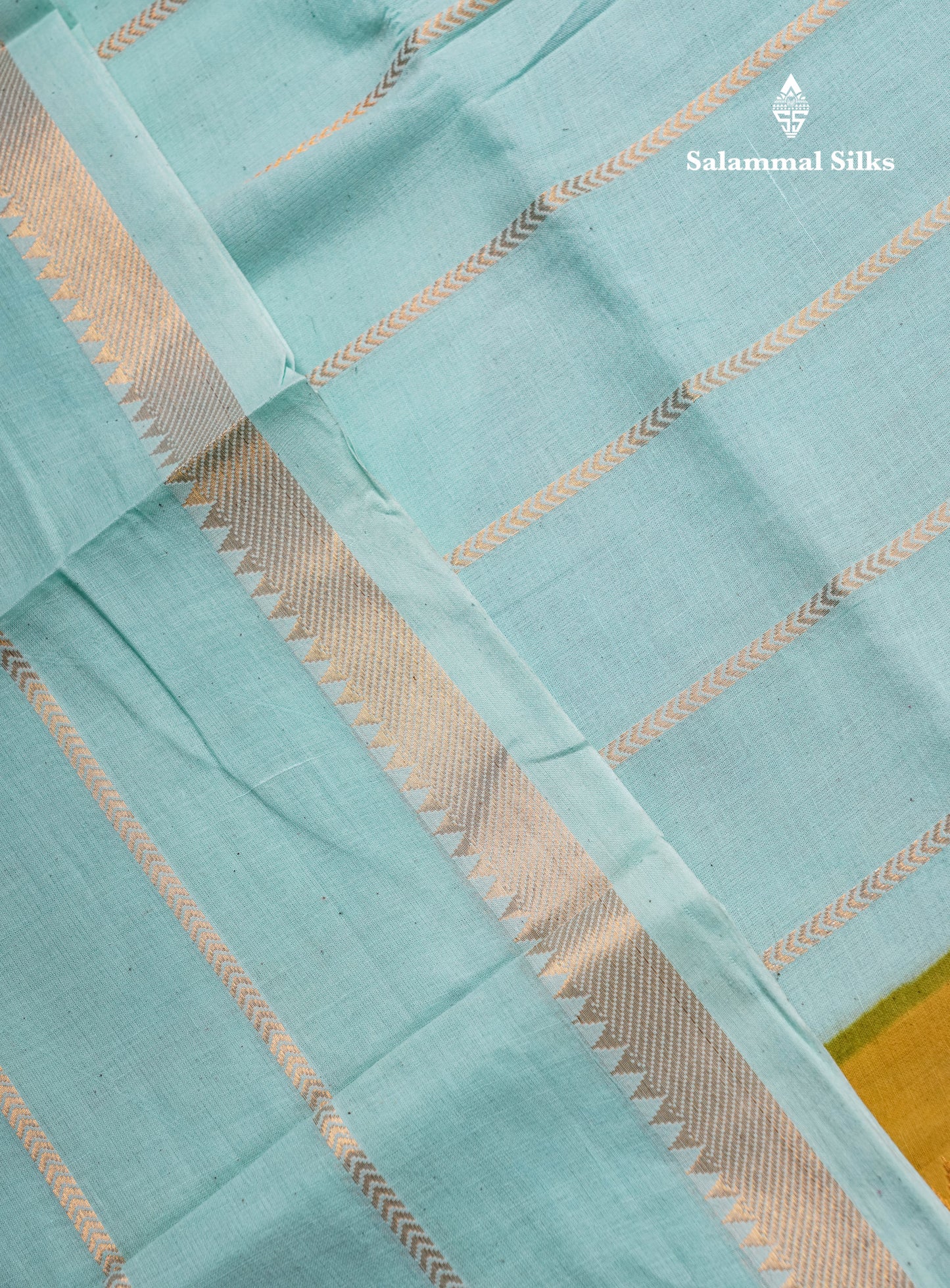 Beautiful Black Sungudi Cotton Saree With Contrast Peach Traditional Long Border
