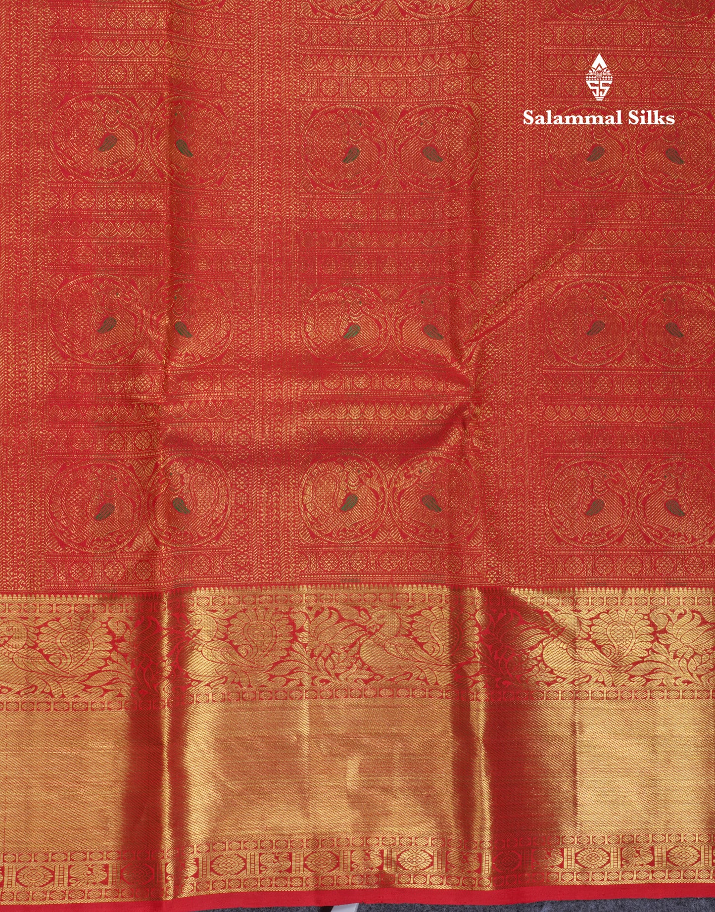 Chilly Red Beautiful Meenakari Work Bridal Pure Kanjivaram Silk Saree With Traditional Evening Morning Border