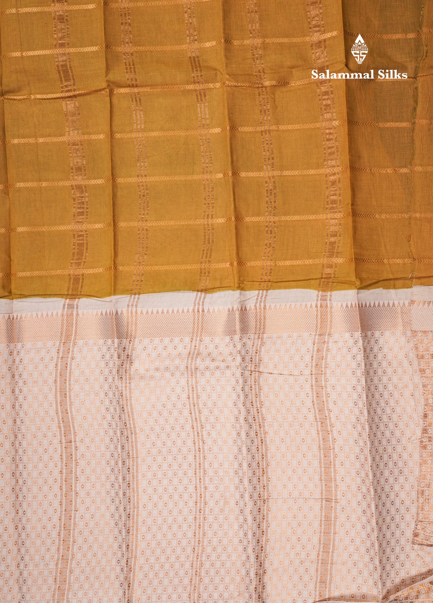 Beautiful Black Sungudi Cotton Saree With Contrast Peach Traditional Long Border