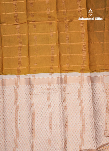 Beautiful Black Sungudi Cotton Saree With Contrast Peach Traditional Long Border