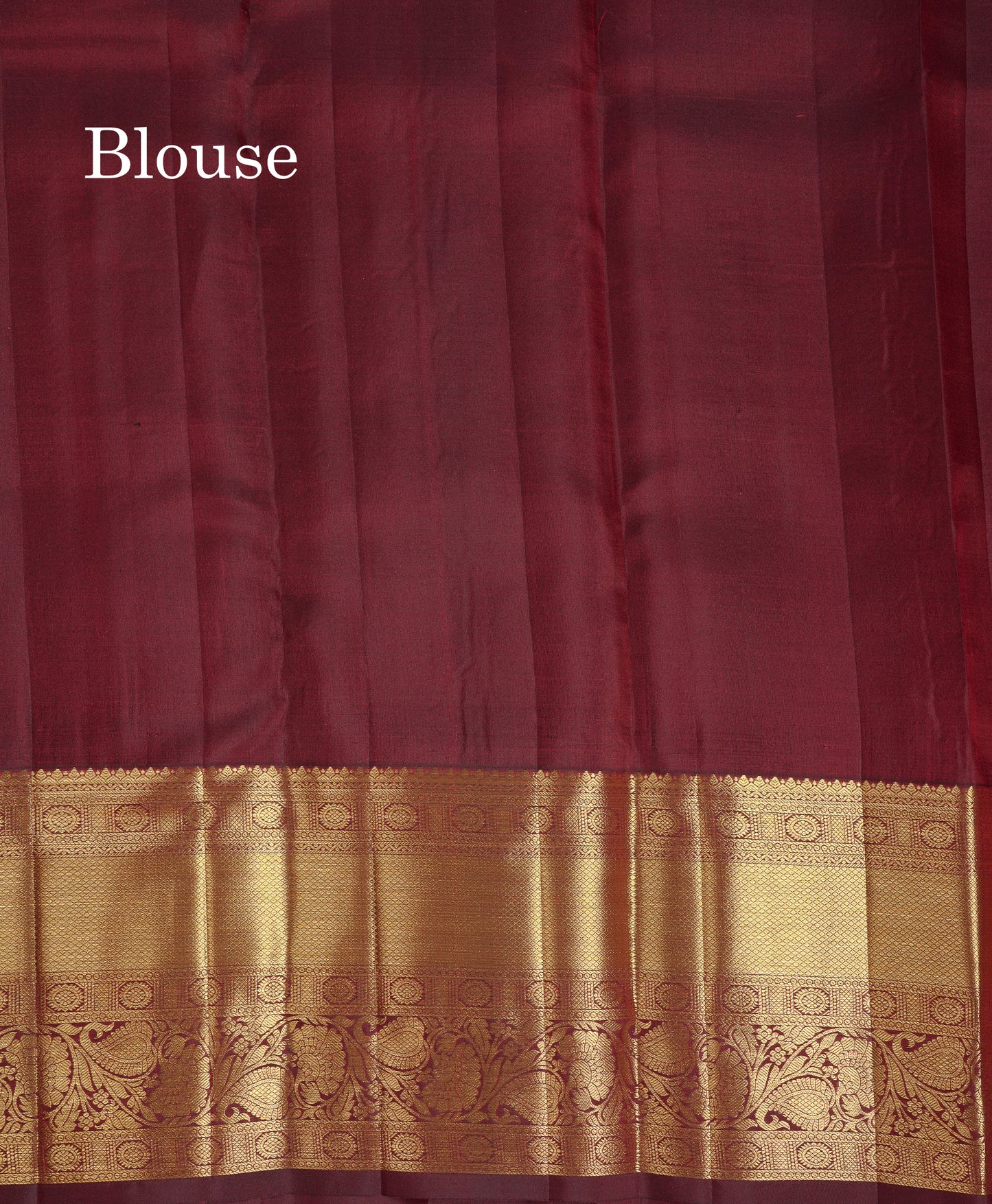 Beautiful Dark Brown Bridal Pure Kanjivaram Silk Saree With Traditional Evening Morning Border