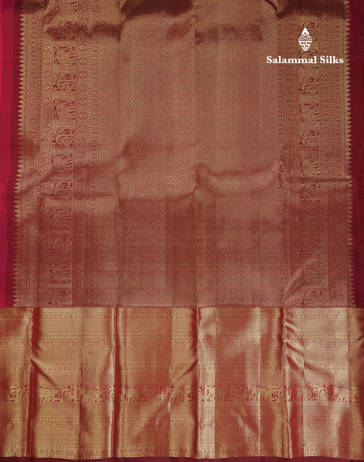 Beautiful Olive Mustard Yellow Pure Kanjivaram Silk Saree With Contrast Dark Brown Tradiional Evening Morning Border