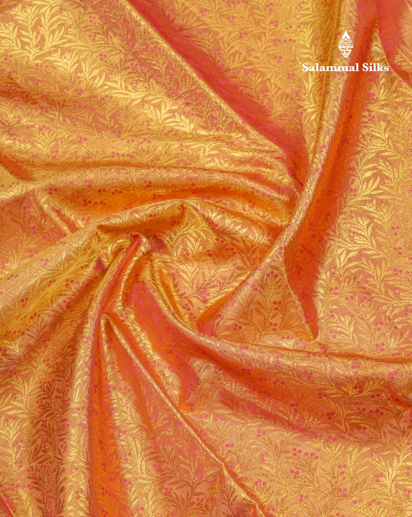 Magenta Pink Beautiful Gold Zari Jacquard Grand Bridal Pure Kanjivaram Silk Saree With Red Border