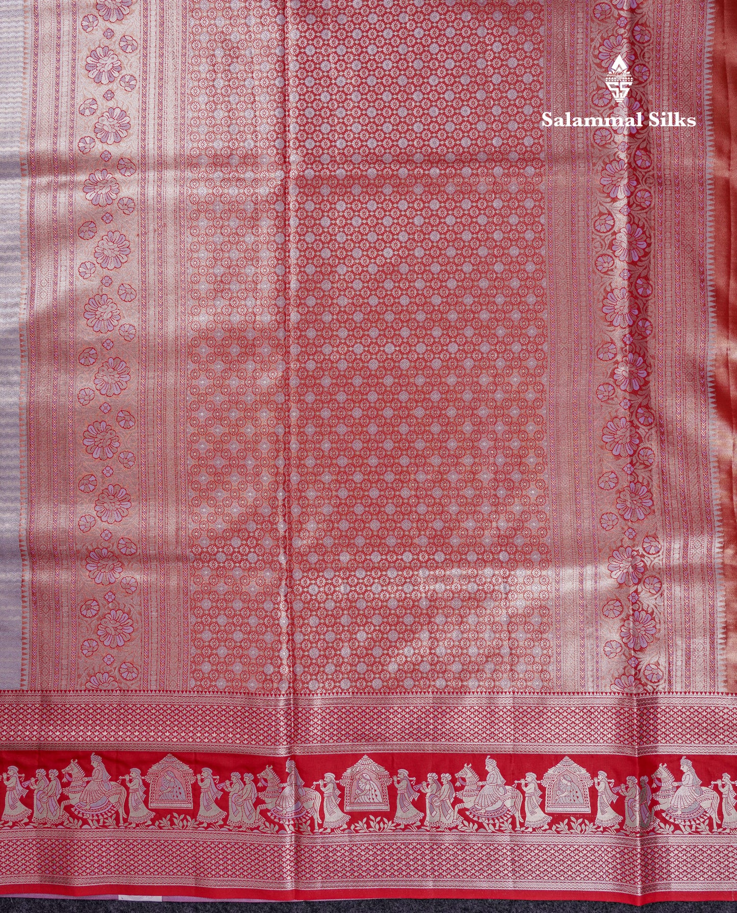 Beautiful Light Green Tissue Silk Mix Saree With Contrast Vadamalli Traditional Pallaku Evening Morning Border