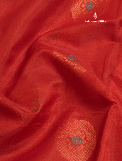 Maroon Beautiful SICO Cotton Saree With Green Border