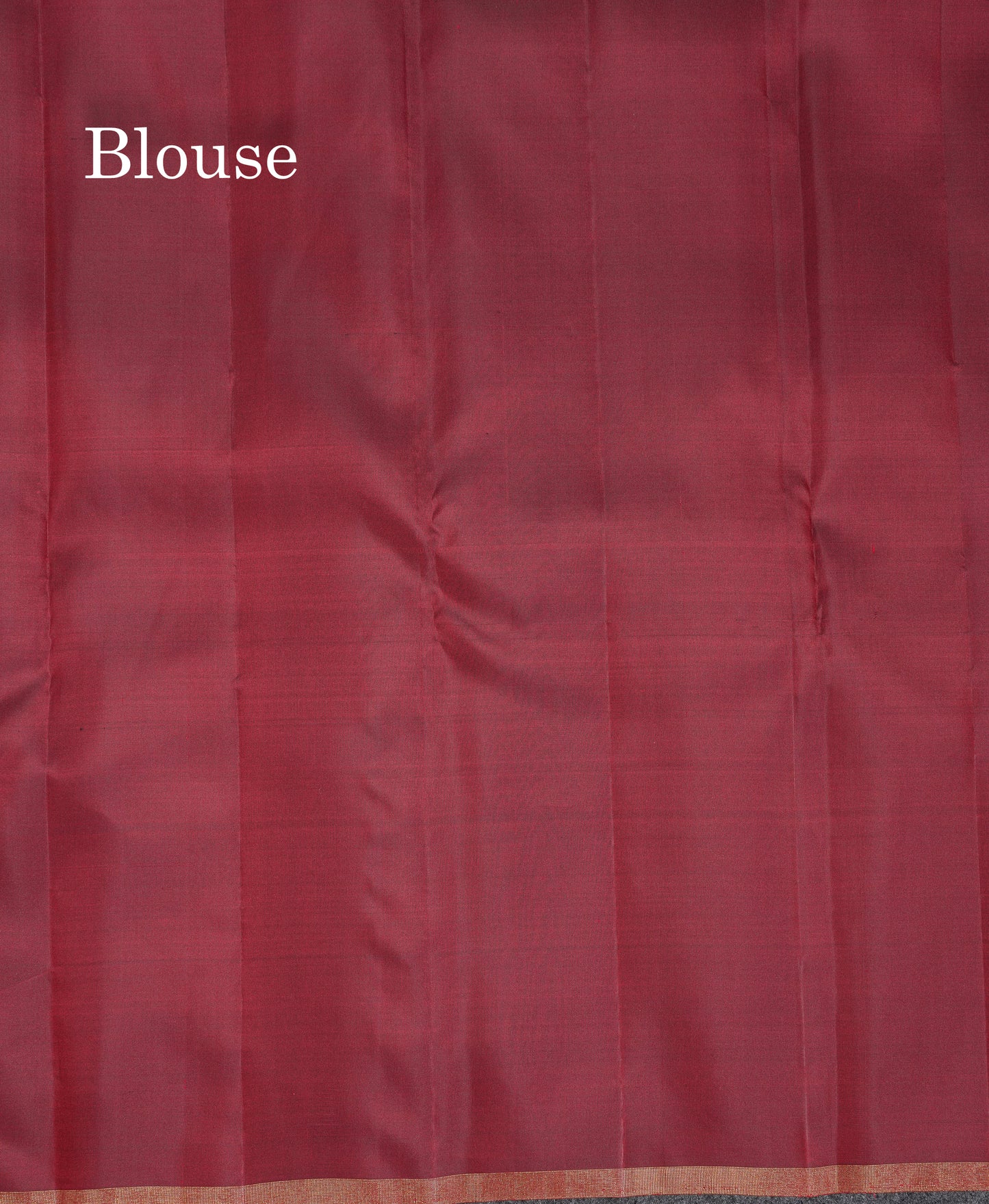 Beautiful Dark Maroon Fancy Pure Kanjivaram Silk Saree With Blouse