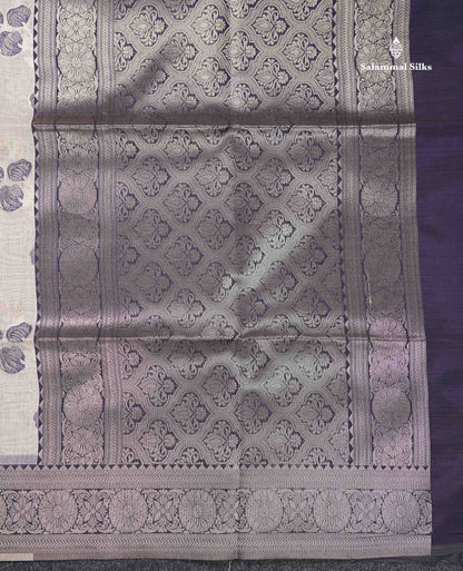 Elegant Cream Sandal Cotton Mix Saree With Contrast Pinkish Red Fancy Border