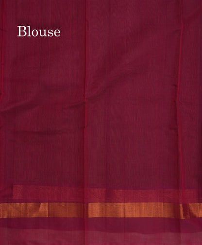 Olive Mustard Yellow Beautiful SICO Cotton Saree With Magenta Border