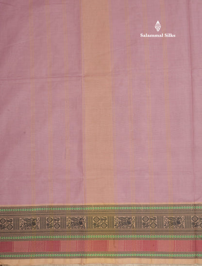 Grey Beautiful Plain Pure Cotton With Thraed Work Border