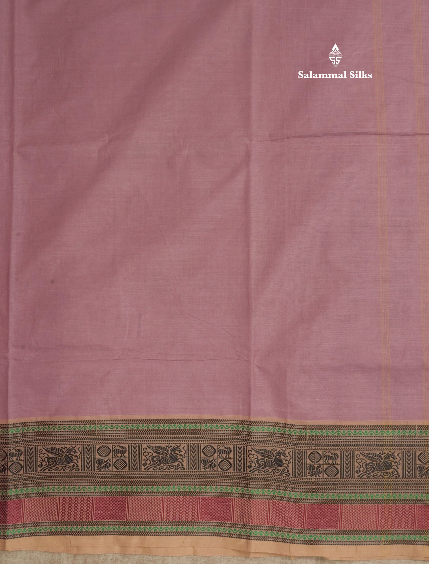 Grey Beautiful Plain Pure Cotton With Thraed Work Border