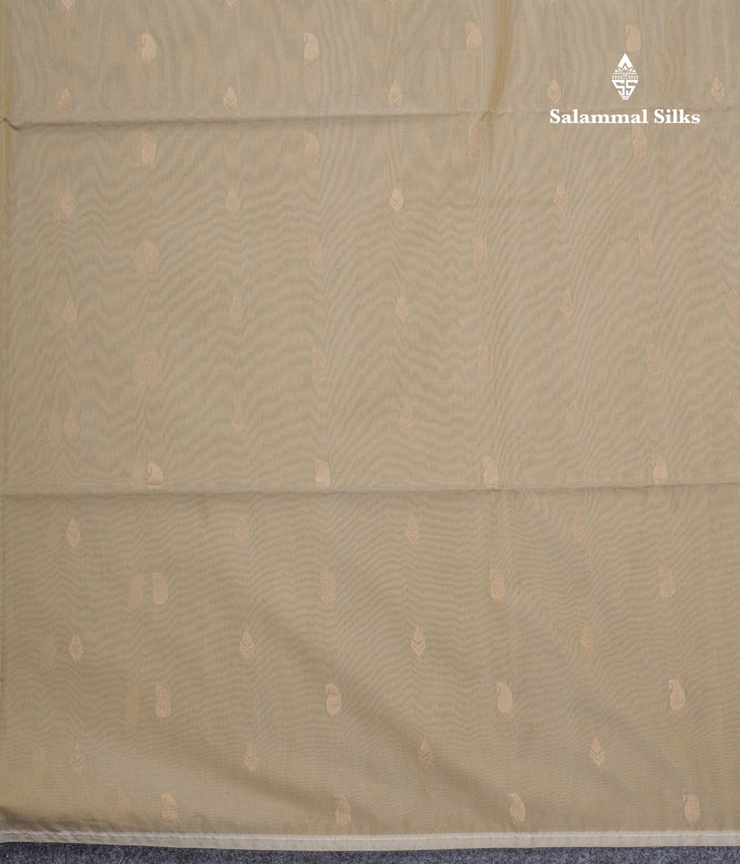 Beige Beautiful Sico Cotton Saree With Contrast Wine Colour Blouse