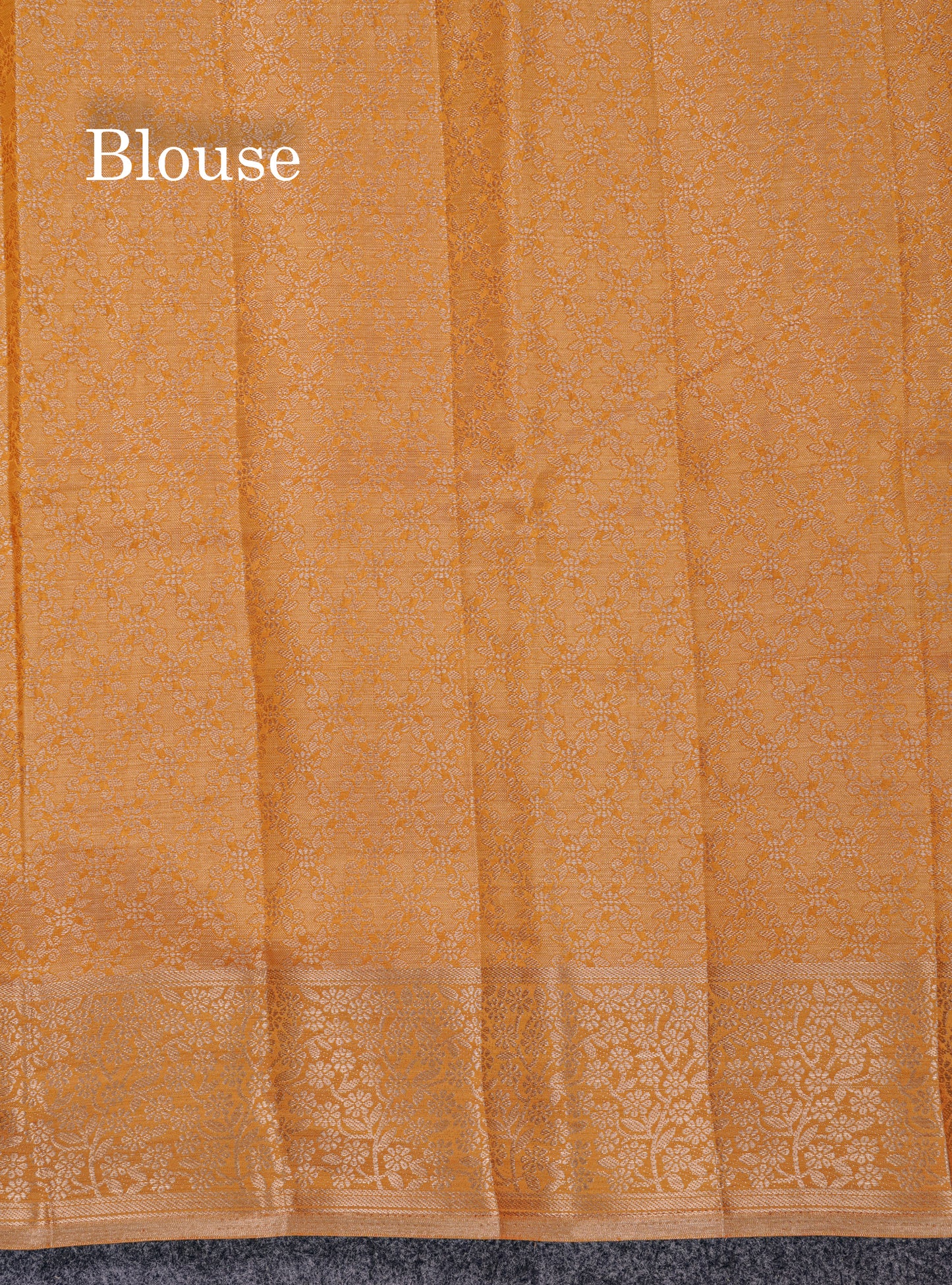Beautiful Mustard Yellow Semi Raw Silk Saree With Fancy Border