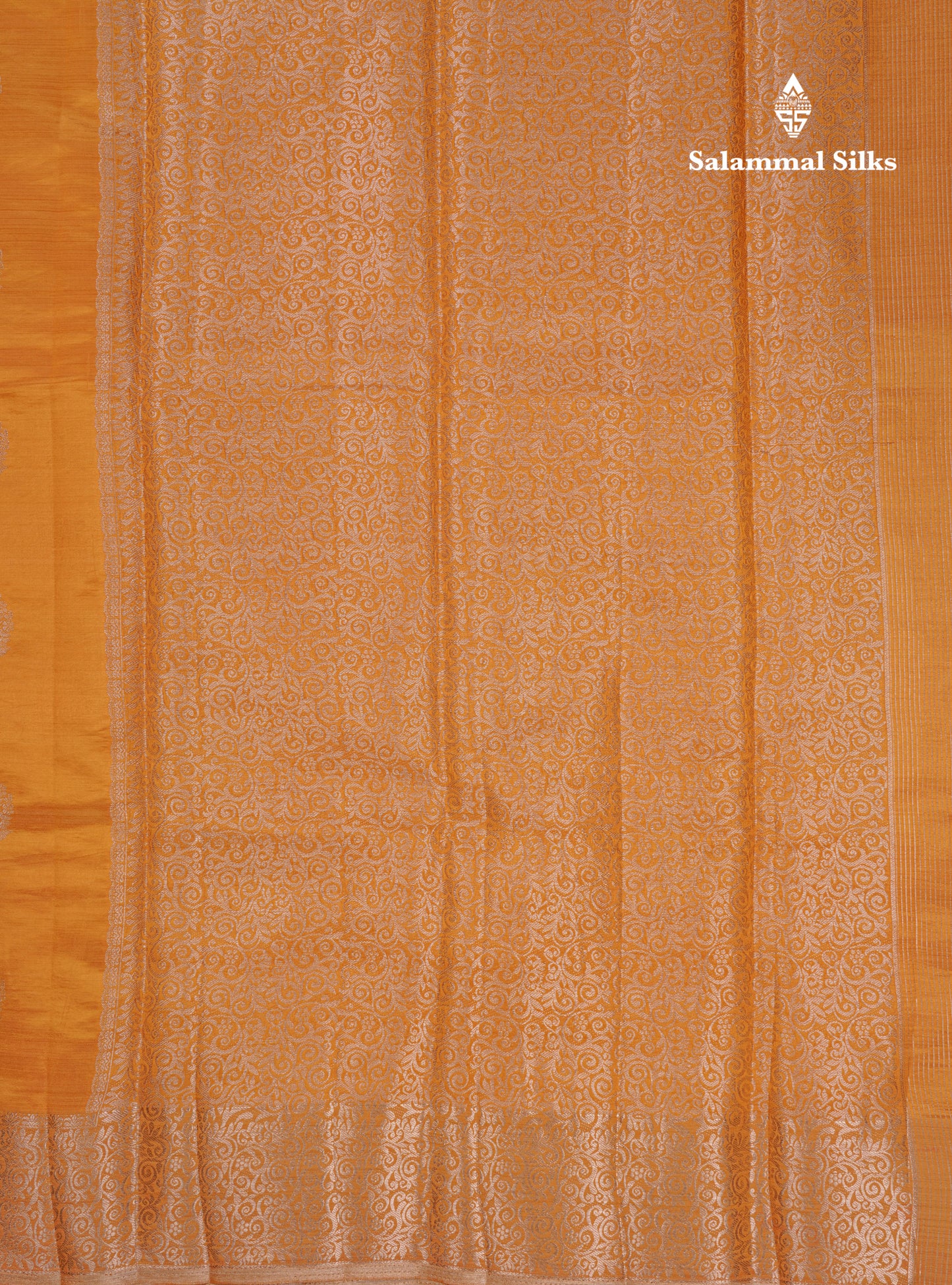 Beautiful Sapphire Blue Semi Raw Silk Saree With Fancy Border