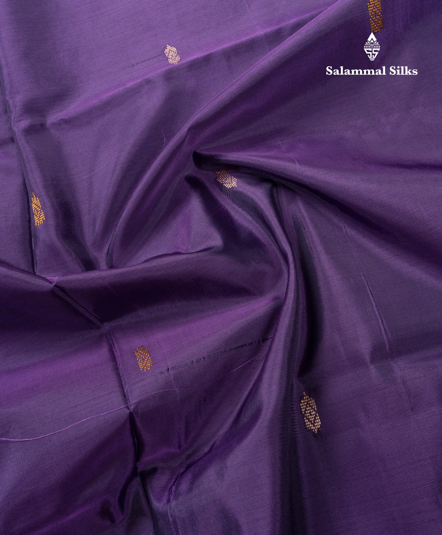 Purple Banana Pinth Saree (Vaazhainaar Pattu) With Contrast Manthulir Yellow Blouse
