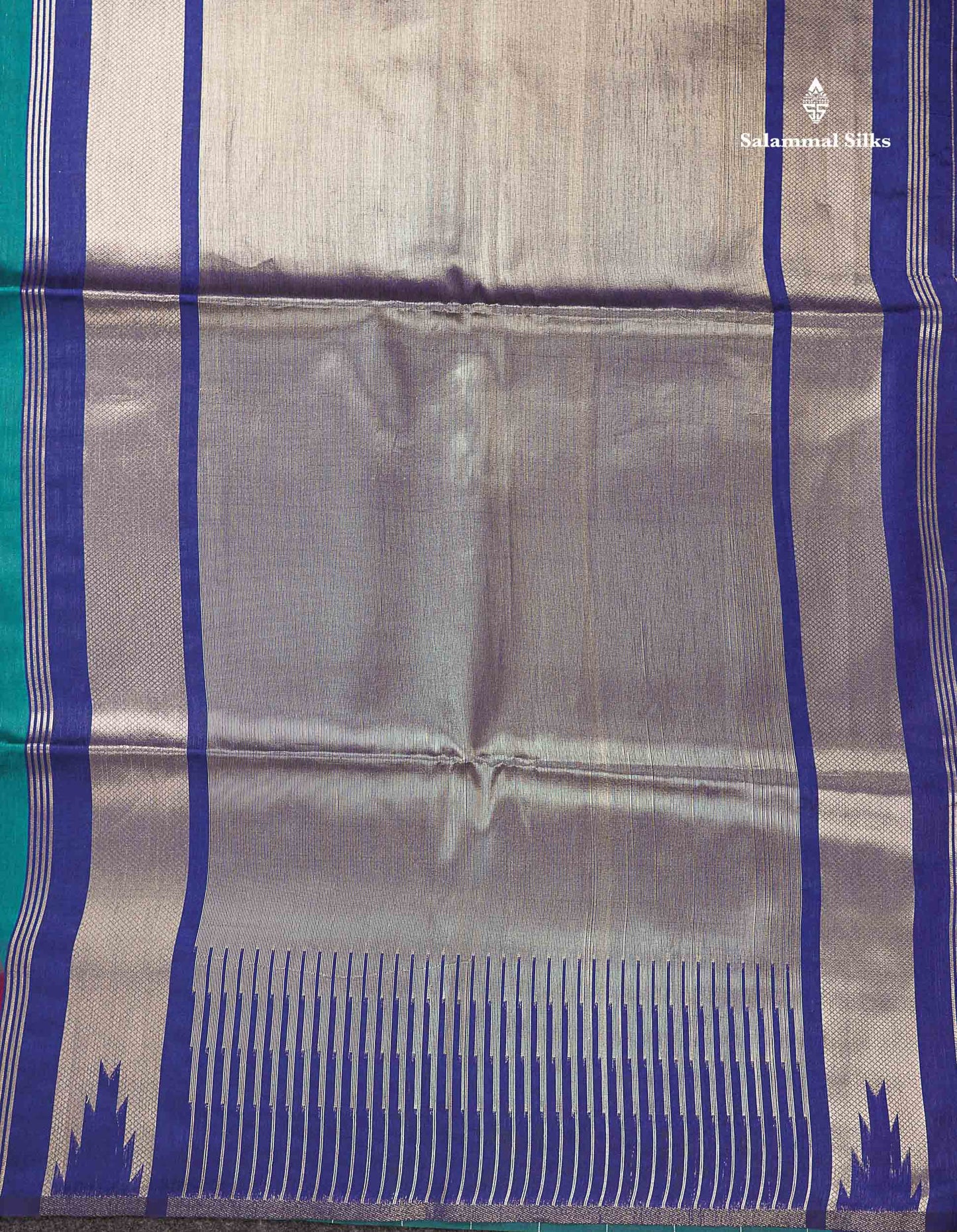Beautiful Maroon Malli Moggu Zari Butta Cotton Mix Saree With Contrast Multicolour Traditional Temple Border