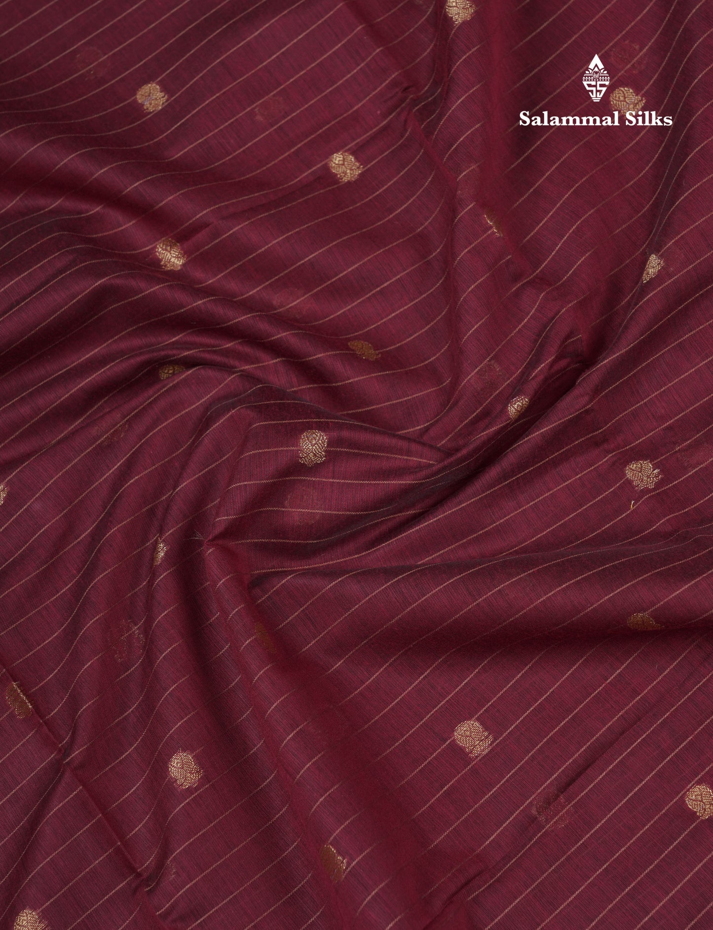 Beautiful Dark Purple Cotton Mix Saree With Contrast Mustard Yellow Blouse