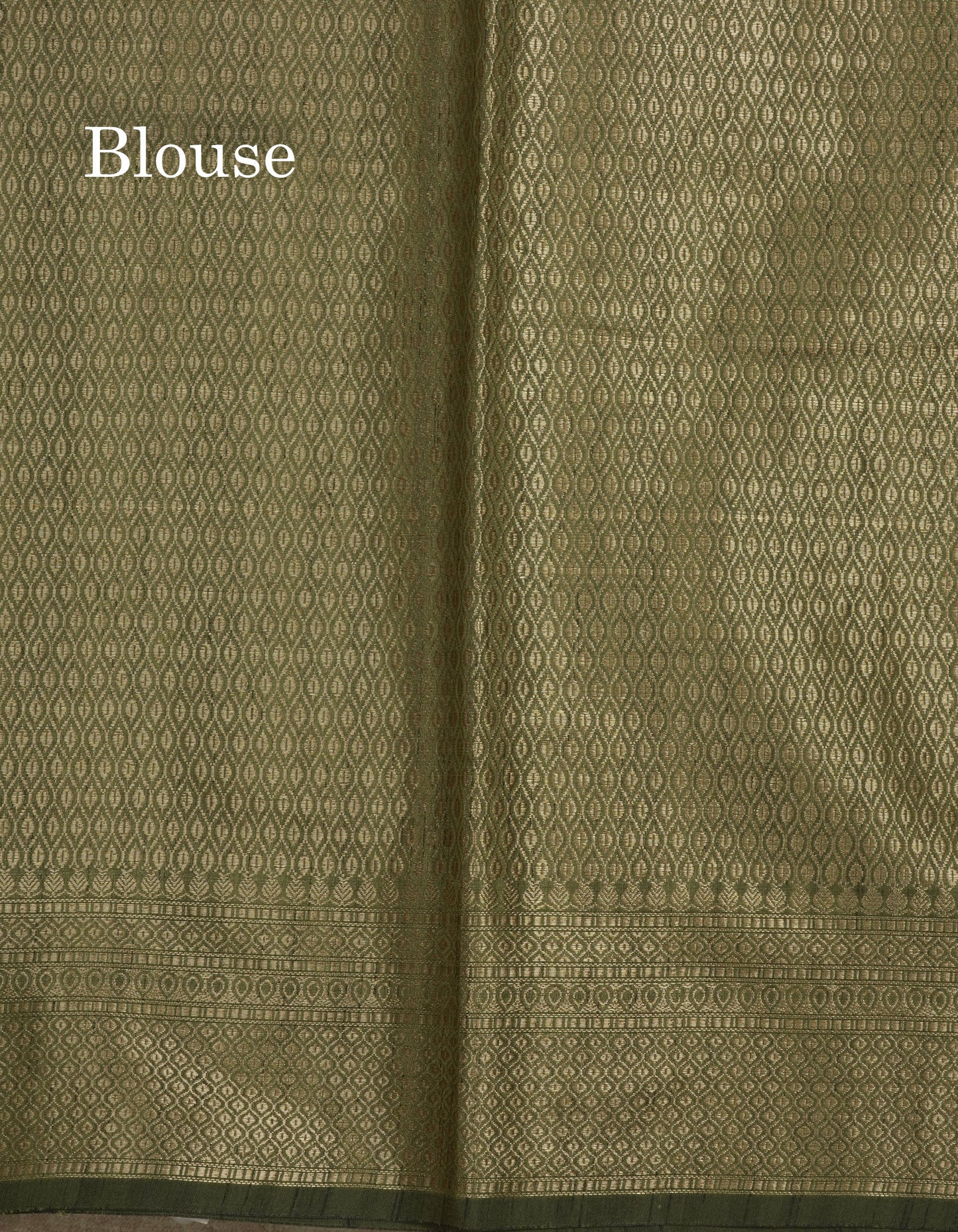 Brown Semi Tussar Saree With Fancy Border