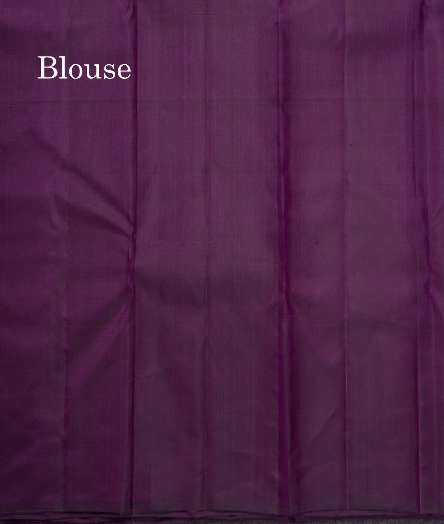 Fancy Koravi Wooden Design Body Pure Kanjivaram Silk Saree With Long Contrast Dark Purple Border