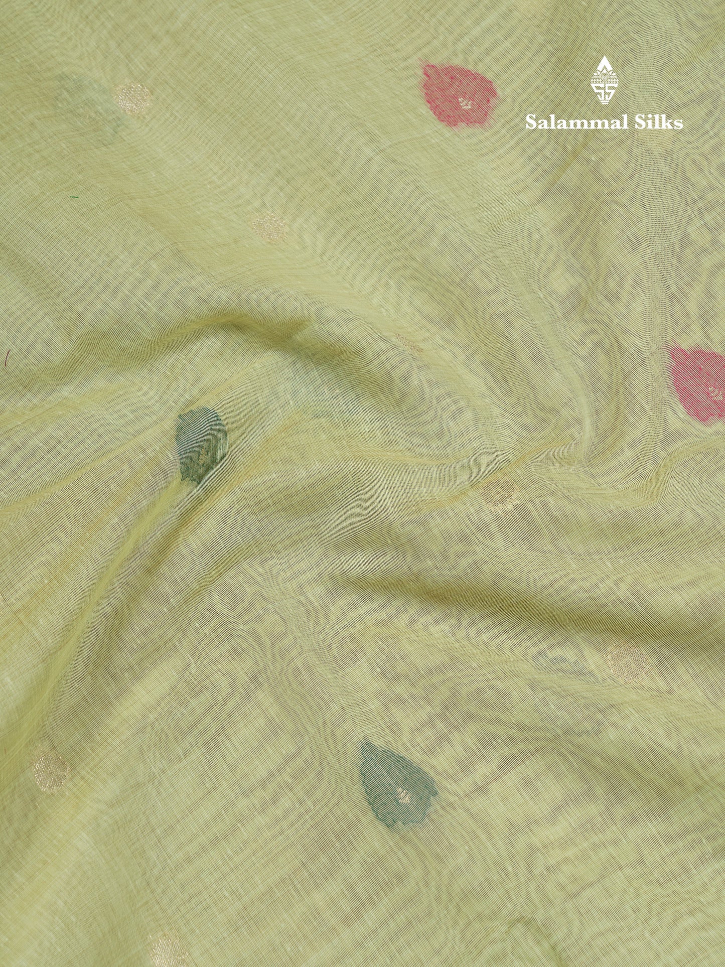 Beautiful Dark Peach Muga Cotton Saree With Contrast Pink Blouse