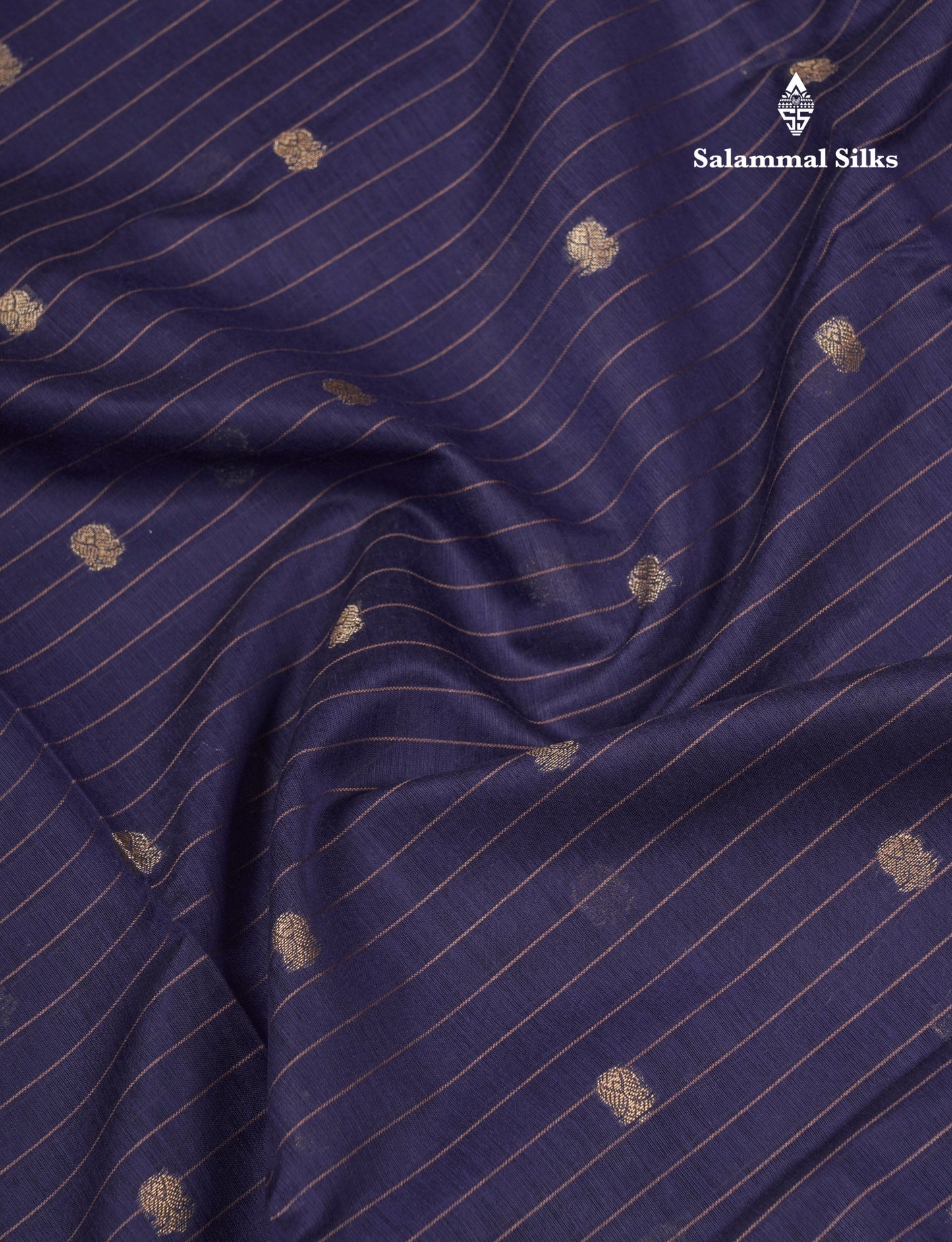 Beautiful Dark Purple Cotton Mix Saree With Contrast Mustard Yellow Blouse