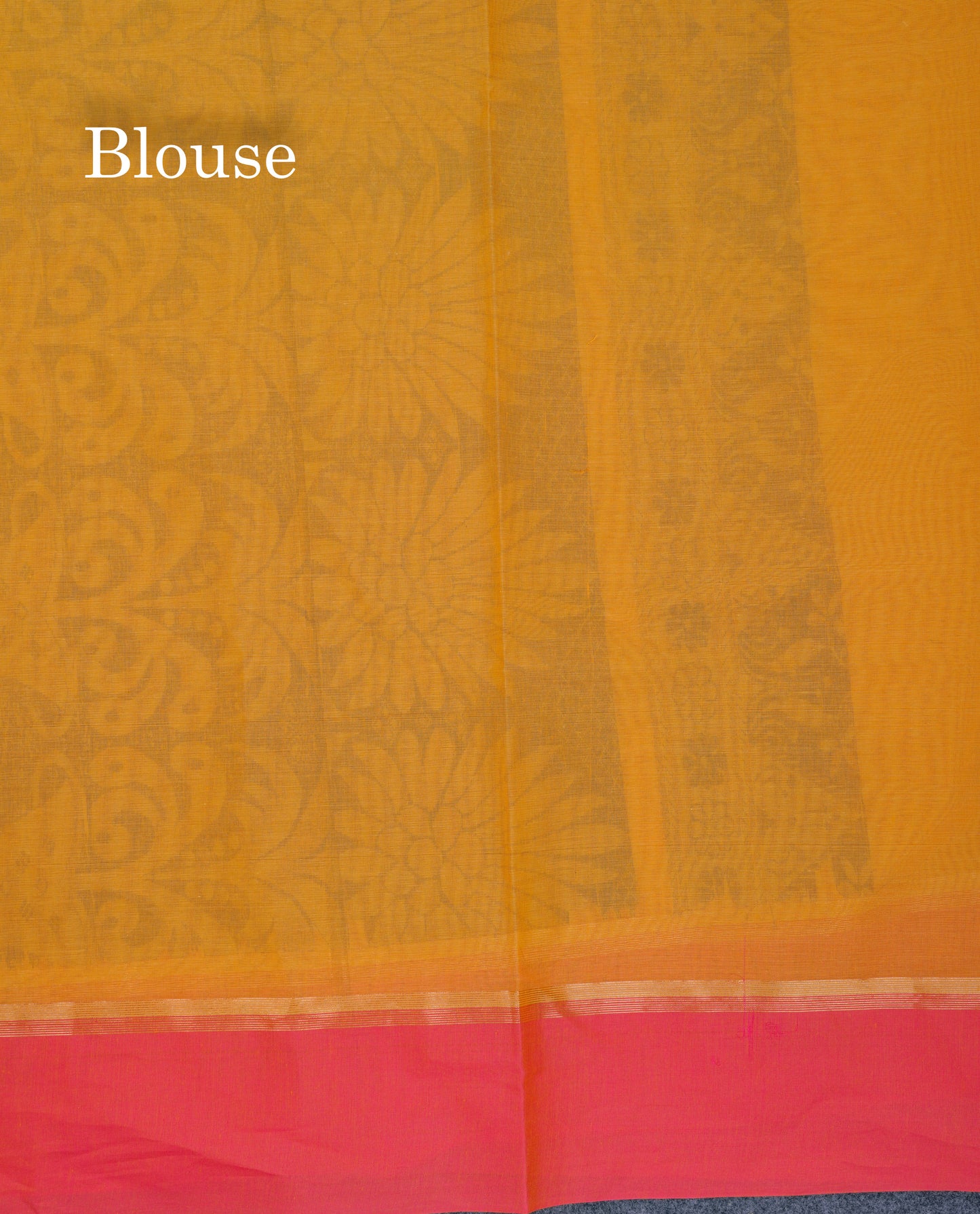 Beautiful Sapphire Blue Pure Cotton Saree With Contrast Purple Border