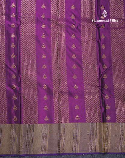 Grey Beautiful Semi Silk Saree With Contrast Navy Blue Border