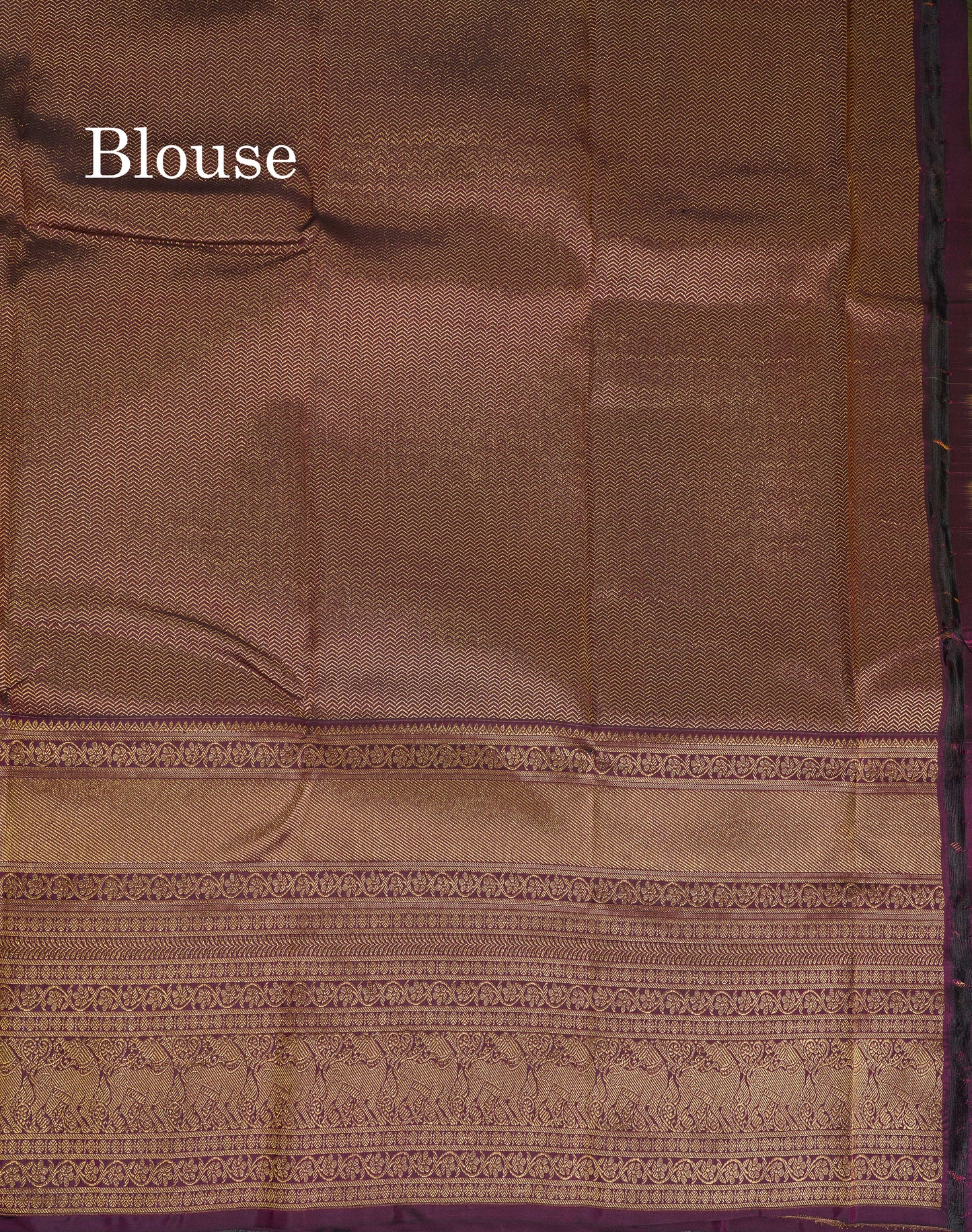 Beautiful Yellow Pure Kanjivaram Silk Saree With Contrast Dark Purple Traditional Evening Morning Border