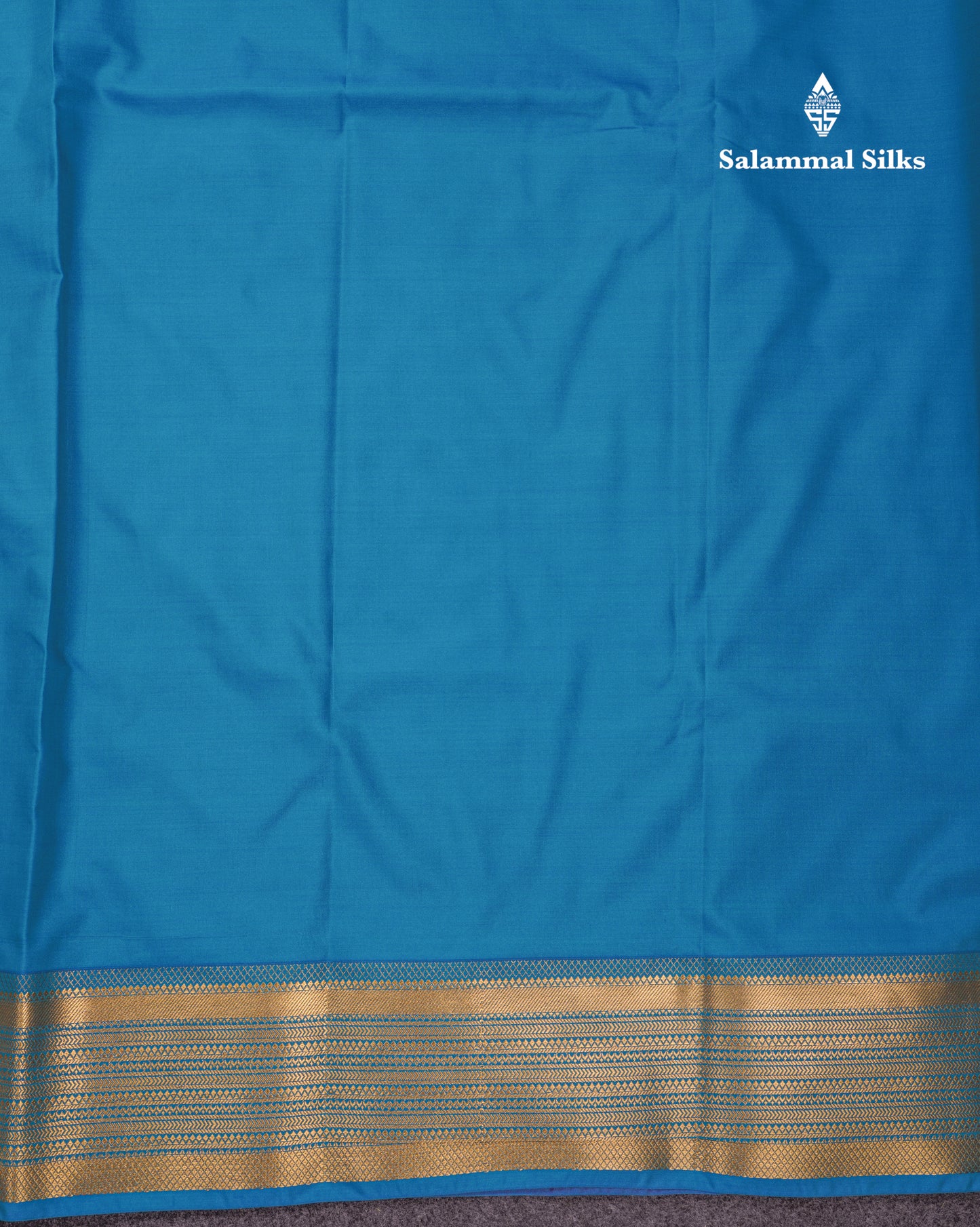 Beautiful Rust Orange Traditional Buttas Semi Silk Saree With Dark Maroon Border