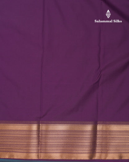 Beautiful Rust Orange Traditional Buttas Semi Silk Saree With Dark Maroon Border