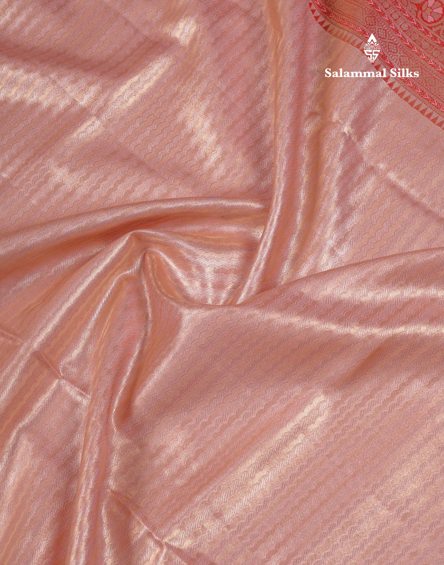 Beautiful Light Green Tissue Silk Mix Saree With Contrast Vadamalli Traditional Pallaku Evening Morning Border