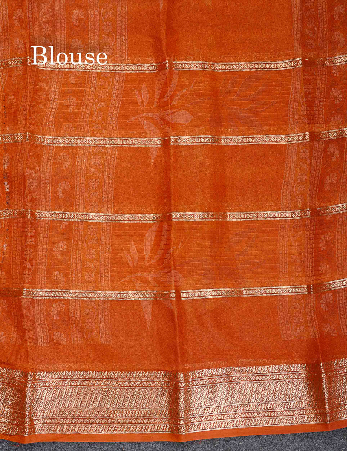 Semi Crepe Silk Saree - Half White Colour Body With Contrast Black Fancy Border