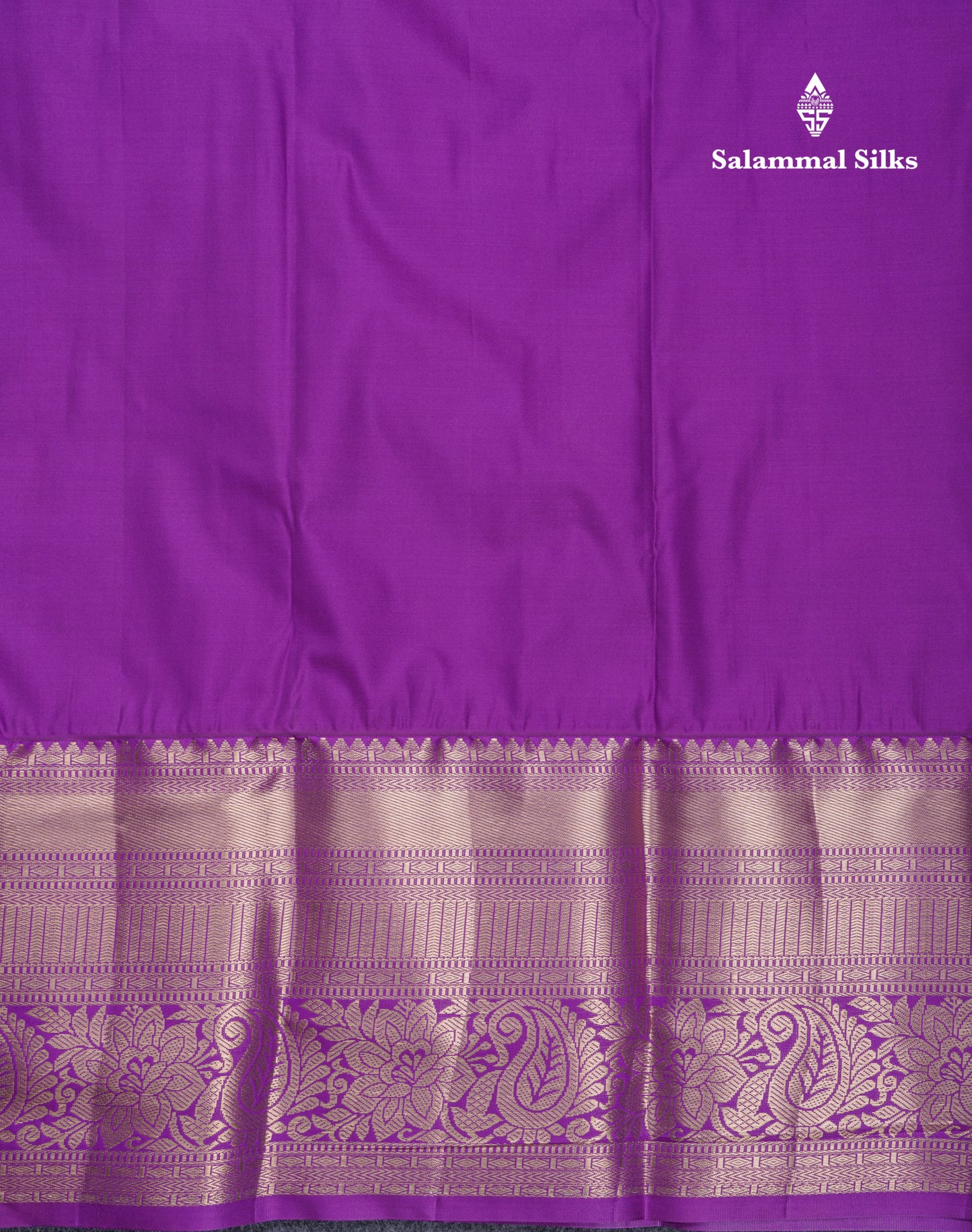 Green Semi Silk Saree With Contrast Violet Traditional Evening Morning Border