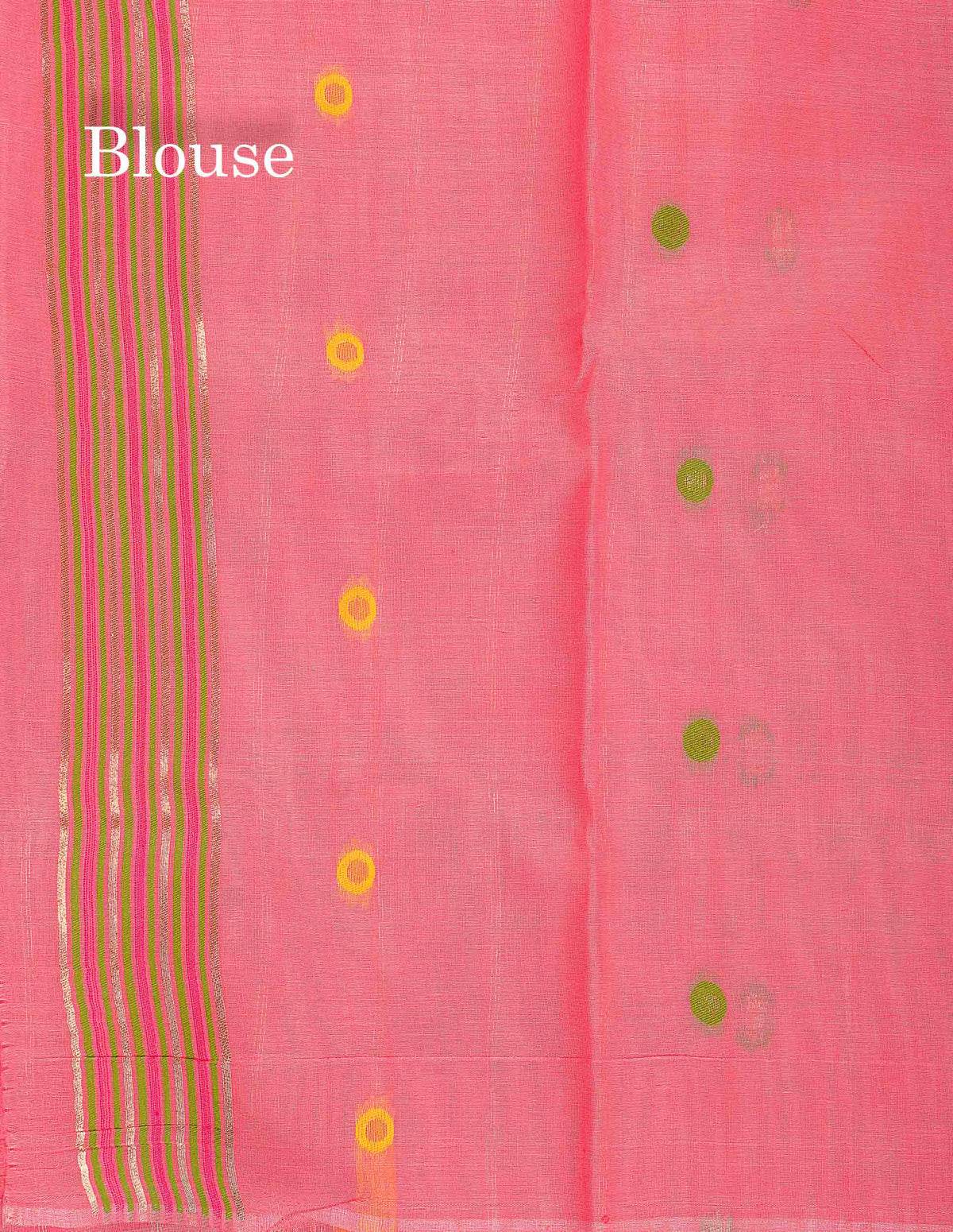 Cotton Mix Saree - Cream Colour Body Meenakari Work With Fancy Border