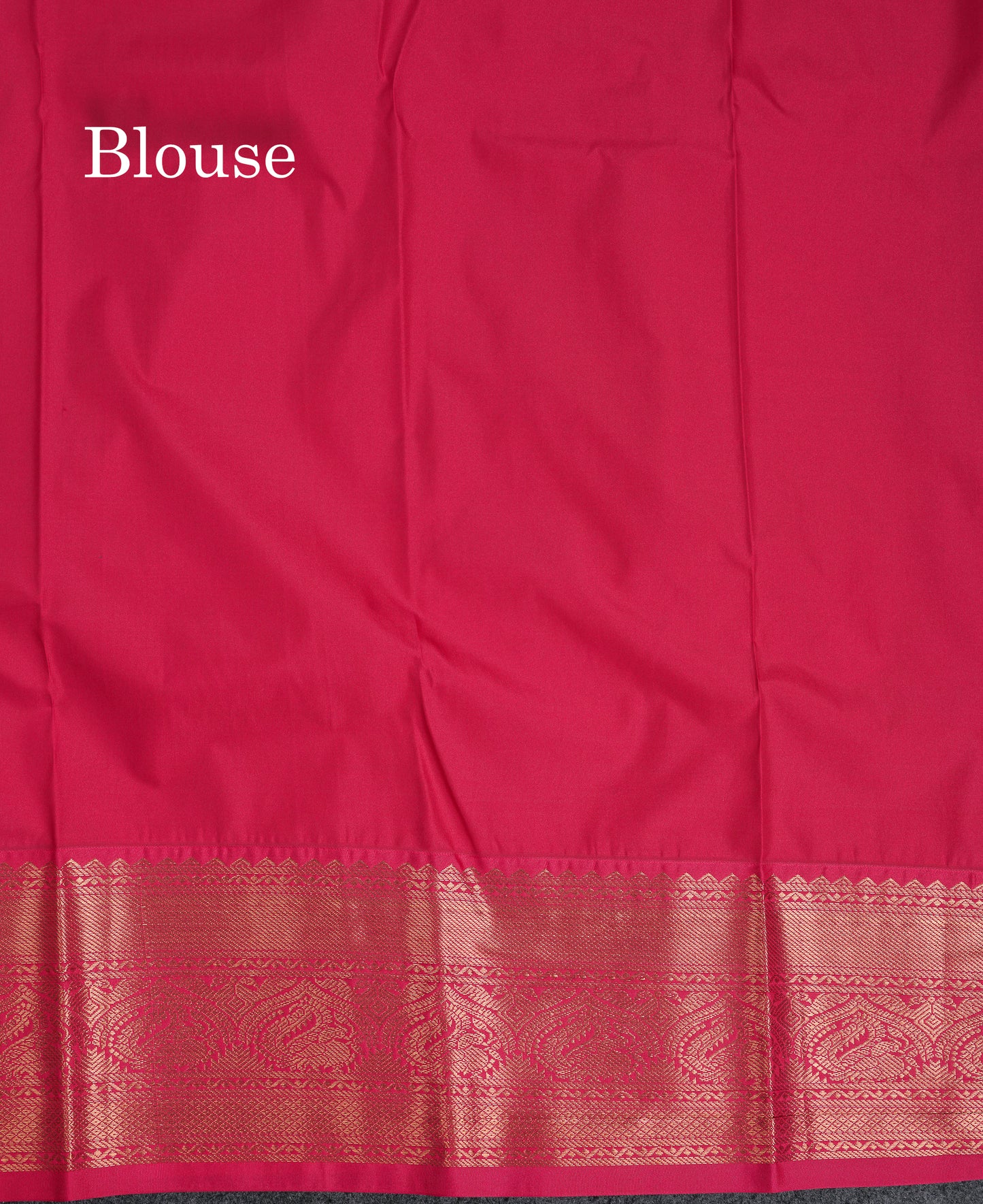 Beautiful Dark Violet Bridal Semi Silk Saree With Contrast Pink Traditional Border
