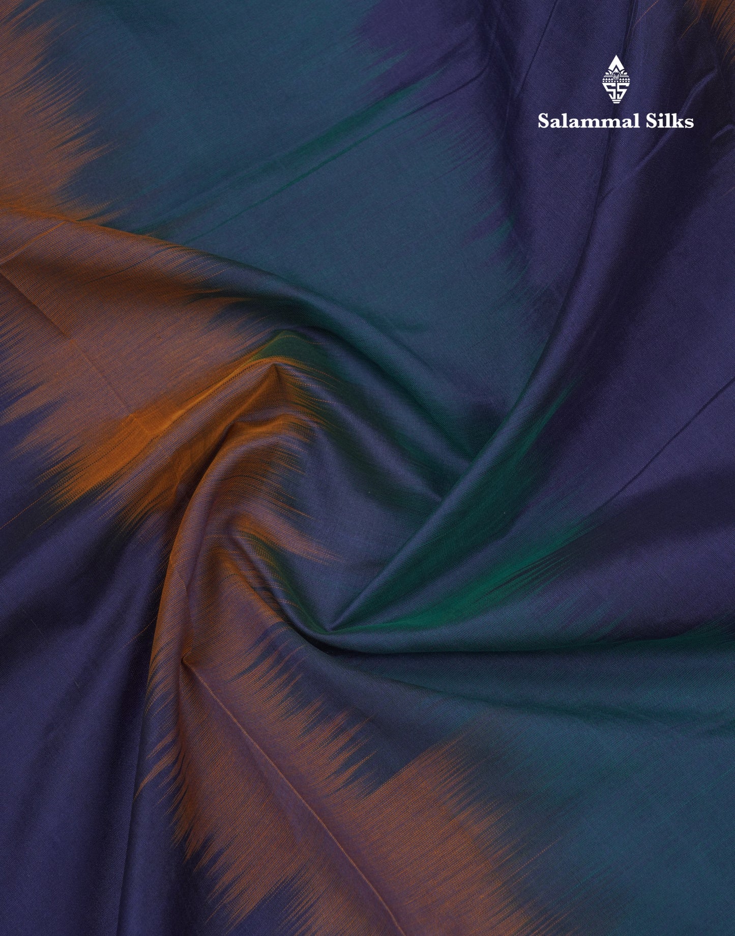 Multicolour Beautiful Semi Silk Cotton Saree With Violet Tissue Border