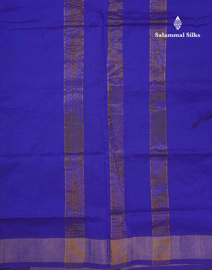 Multicolour Beautiful Semi Silk Cotton Saree With Violet Tissue Border