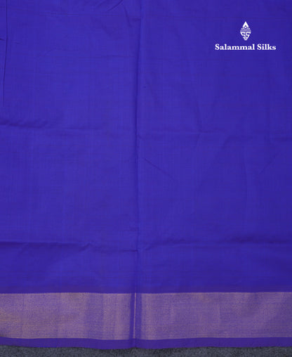 Multicolour Beautiful Semi Silk Cotton Saree With Violet Tissue Border